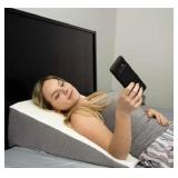 Kolbs Bed Wedge Pillow with Memory Foam Top