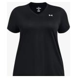 Size XL Under Armour Tech Short Sleeve V-Neck Soli