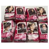 Large Lot of 8 Garnier Permanent Hair Color Dye, V