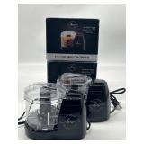Lot of 2, Kitchen Selectives 1.5-cup Mini Food Cho