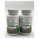 Exp 1/2027, Lot of 2 Milk Thistle Supplement, Live