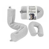Dot&Dot Twist Memory Foam Travel Pillow for Airpla