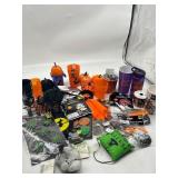 Large Lot of Halloween Items, Includes Variety of