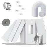 95"Sliding Door AC Vent Kit with   5.1"Extendable