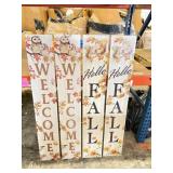 Lot Of 4 Porch Leaners