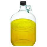 Skywin 1 Gallon Glass Jar with Lid, Clear Glass Co