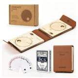 Travel Cribbage Board Game Set, Portable Unique Pe