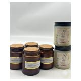 Lot of 6 Scented Candles, Includes 4 Ct Campfire &