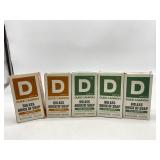 Lot Of 5 Duke Cannon Big As* Brick Soap
