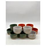 Lot Of 12 Fall Mini Bowls
