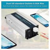 600W Power Inverter with Wireless 12V/24/36V/48VDC
