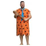 Size 3XL 3 Pcs Plus Size Flintstones Theme Caveman