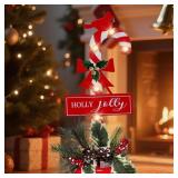 WONDER GARDEN Christmas Signs Indoor - 2 Pack Ligh