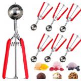 LemonRoad 6 Sets Cookie Scoops for Baking Gifts Se