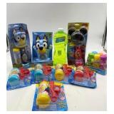 Large Lot Of Bubble Toys, Variety of Designs & Cha