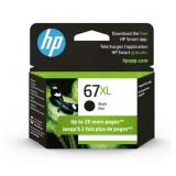HP 67XL High Yield Black Original Ink Cartridge, ~