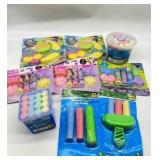 Large Lot Of Various Side Walk Chalk Summertime To