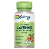 Exp 3/2027 Solaray Cayenne 100,000 Heat Units - Ca