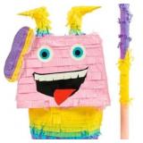 Large Pi ata for Birthday Party Handmade Monster D