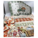 Large Lot of Fall Themed Items!! Includes Anti-Fat