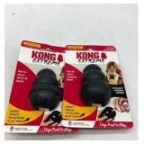 Lot of 2 Size Small KONG Classic Rubber Extreme Do