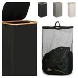 iEGrow Laundry Hamper with Lid, 110L Large Laundry