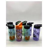 Lot Of 8 Halloween Themed Sippy Cups