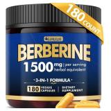 Exp 1/2027 Berberine Supplement, High Strength Ber