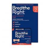 Breathe Right Nasal Strips, Extra Strength Tan, 72