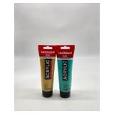 Lot Of 2 Amsterdam Standard Series Paint 802 & 661