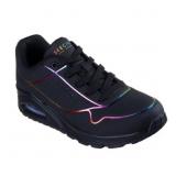 Size 5 Skechers Uno Electric Lines Womens Sneakers