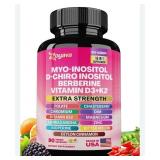 Exp 1/2028 Myo Inositol Supplement 750mg, Berberin