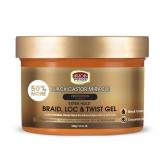 African Pride Black Castor Miracle Extra Hold Brai