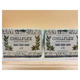New lot of two Chillflex instant cooling reliefs