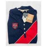 Size 10 US Barbour USA CCI Polo Shirt with Buttons