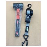 Ratchet strap and rubber mallet 16OZ