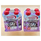 Lot of two Premier Protein COFFEEHOUSE Mocha Prote