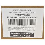 BB:12/2026 coffee creamers case pack