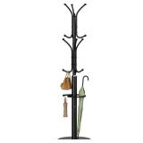 Yoobure Metal Coat Rack Freestanding with Marble B