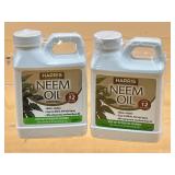 New (lot of two) Harris Neem oils