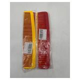 Lot of 6- Party Fun Decor, Gaint Combs 4 Red and 2