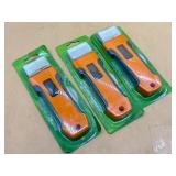 Lot of three scraper cleaners