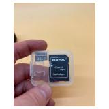 32GB memory card with adapter
