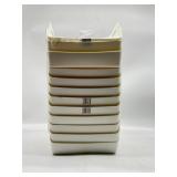 Lot of 12 Stackable Storage Organizers Perfect for