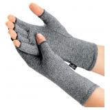 Size large IMAK Compression Arthritis Gloves - Fin