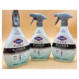New (lot of three) Clorox pure allergen fabric and
