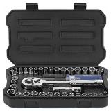 WORKPRO 39-Piece Drive Socket Set 1/4