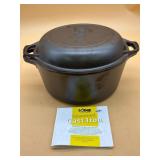 Large Lodge cast iron pot with lid