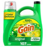 Gain Liquid Laundry Detergent, Original Scent, 154