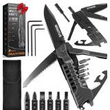 Multitool Knife 17 in 1Fire Starting Sticks, Bottl